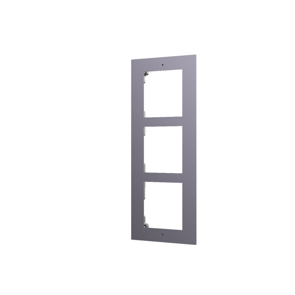 Soporte de 3 modulos para Video Portero con caja. DS-KD-ACF3 Hikvision