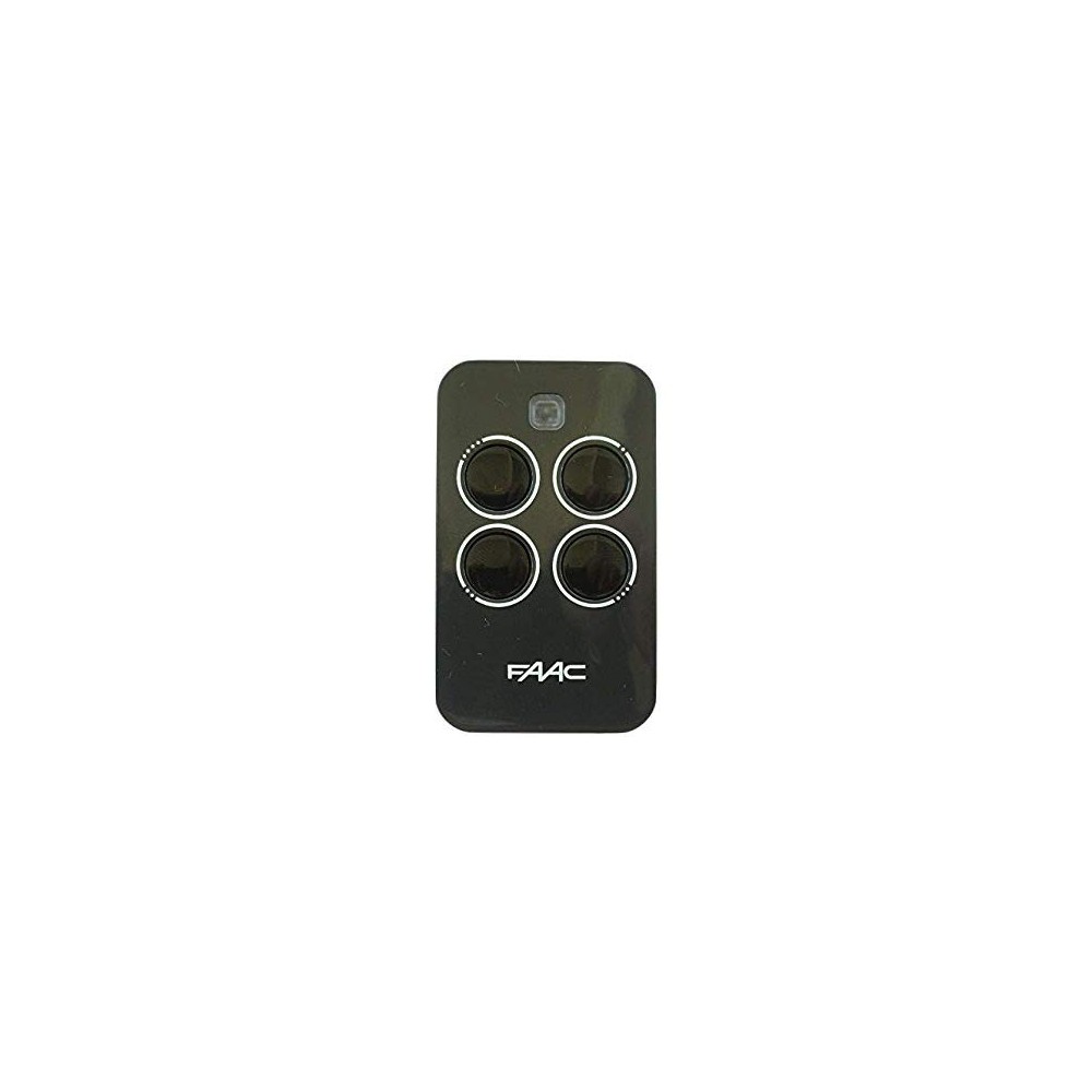 Control Remoto FAAC T4 433Mhz Negro