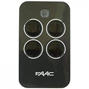 Control Remoto FAAC T4 433Mhz Negro