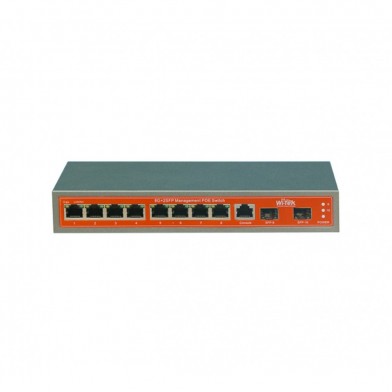 Switch 8GE PoE 140W + 2SFP administrable L2 Cloud WI-PCMS310GF