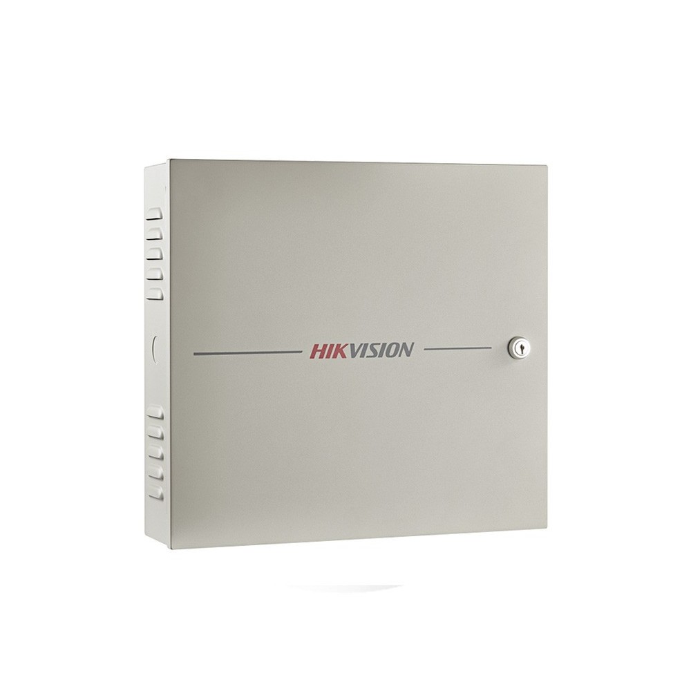 Controlador de 4 puertas con Gabinete Met. y Fuente DS-K2604T Hikvision