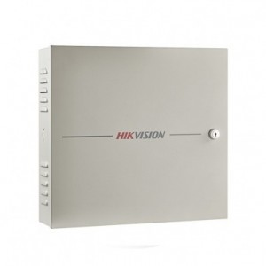 Controlador de 4 puertas con Gabinete Met. y Fuente DS-K2604T Hikvision