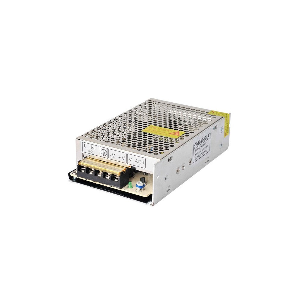 Fuente de Poder 12V 10A 120W sin cables