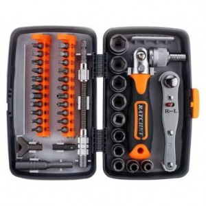 Set Destornillador con Dados Naranjo ATC