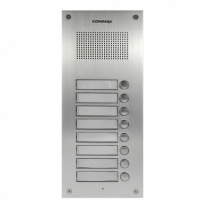 Placa DR-8UML Grande de 8 botones Commax
