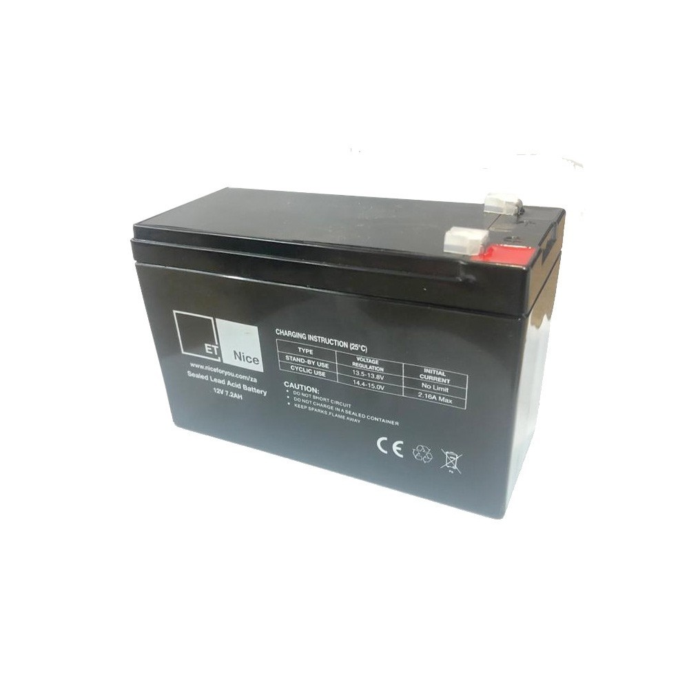 Bateria ETsystem 12V 7AH para Drive 500/600