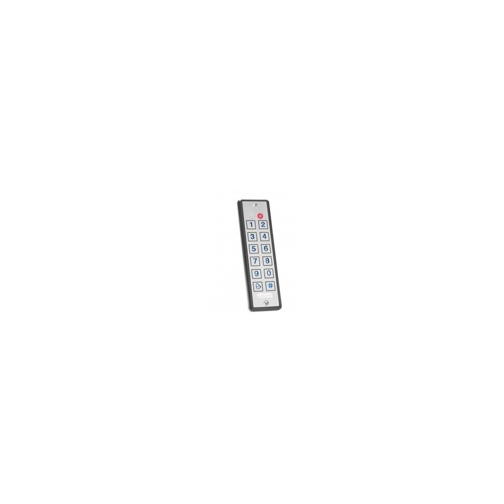 Lector o Controlador Ultra Slim Standalone Pin Prox, Piezo electrico, Gris AYC-E65 Rosslare