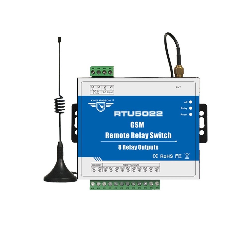 Modulo GSM 2G con 8 Salidas de Rele