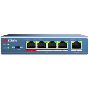 Switch 4FE PoE + 1FE DS-3E0105P-E/M(B) HIKVISION