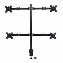 Soporte para 4 Monitores 10 a 27 Pulgadas VESA hasta 40Kg ATC