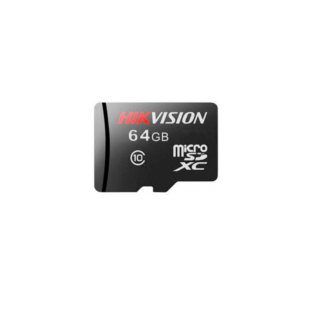 P Tarjeta Micro SDXC 64G Clase 10 HS-TF-P1/64G Hikvision