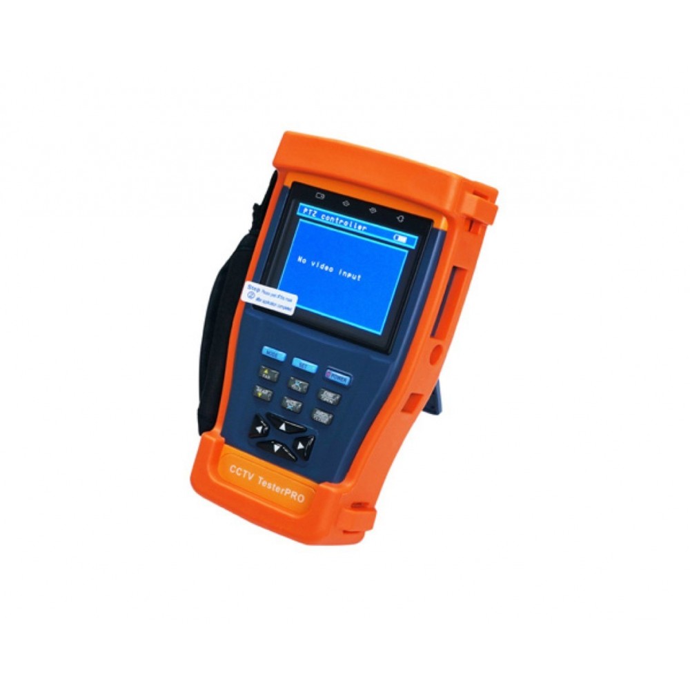 Tester CCTV 3,5 C/salida 12Vdc Naranjo ATC