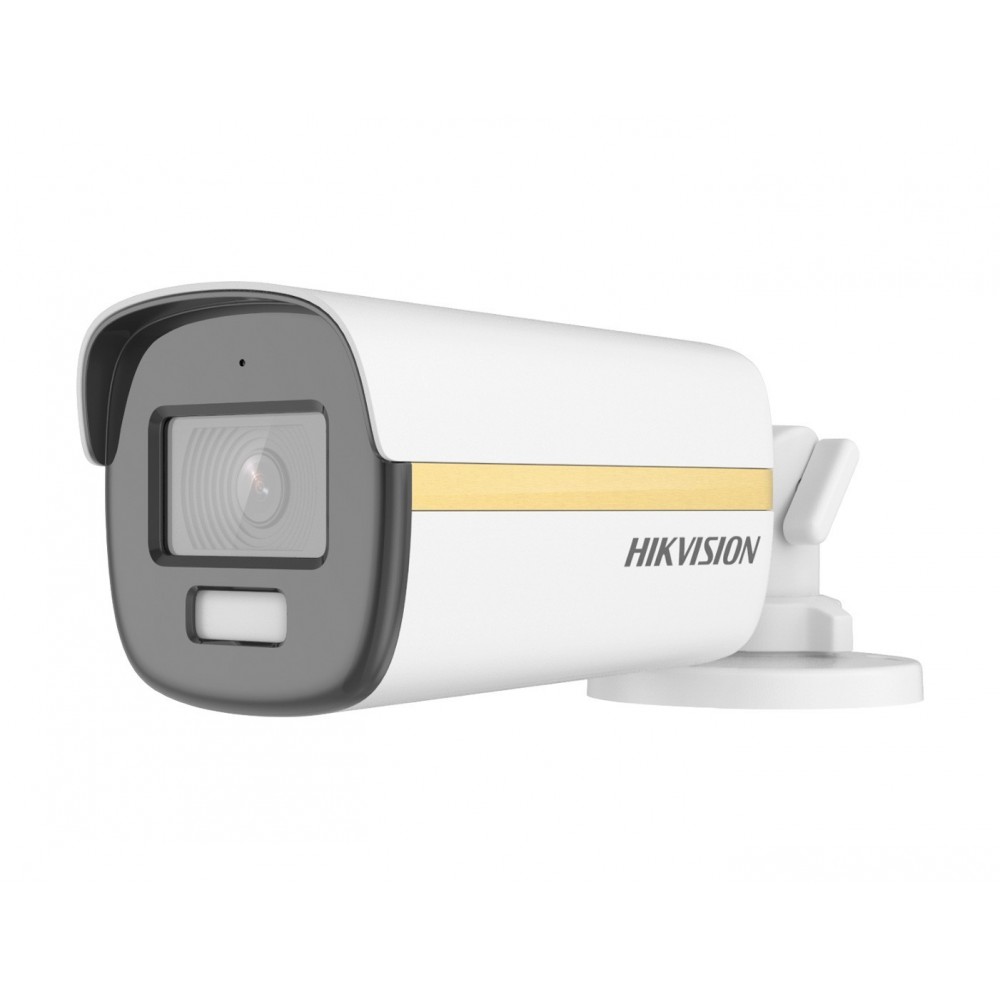 Camara TVI 2MP Luz 40M ColorVu con Micro. DS-2CE12DF3T-FS 2.8mm Hikvision