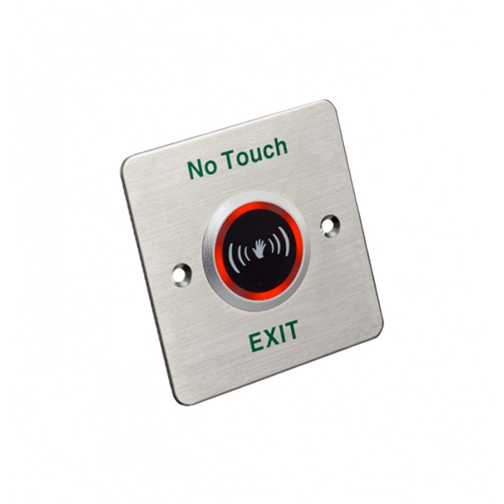Boton de Salida con LED acero DS-K7P03/T Hikvision