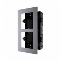 Soporte de 2 modulo para Video Portero con Base Plastica DS-KD-ACF2/Plastic Hikvision