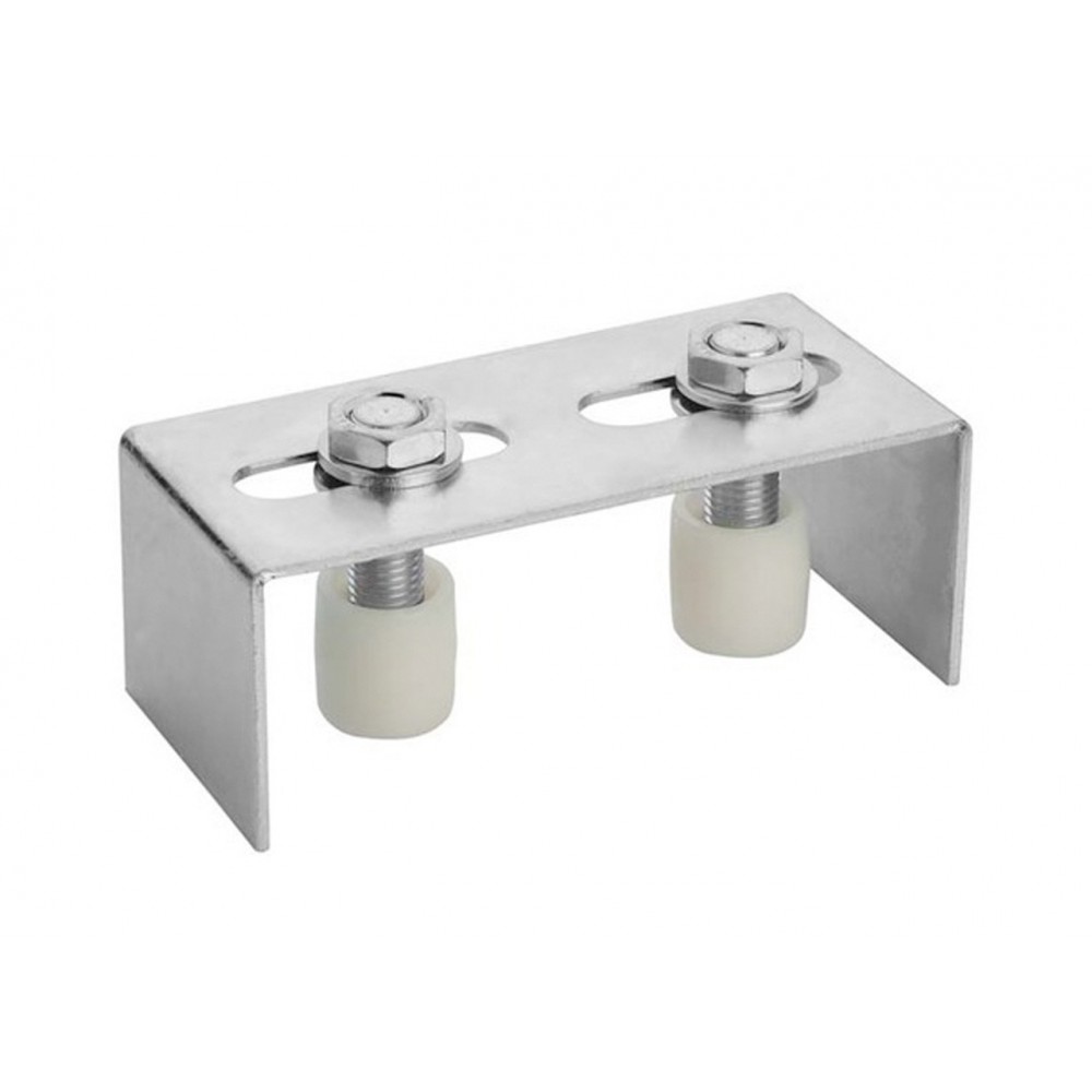 Soporte Guia con 2 Polines 40x44mm Nylon ATC