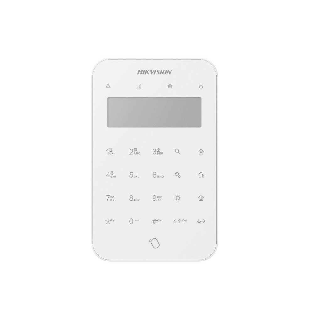 Teclado LCD Inalambrico DS-PK1-LT-WB Hikvision