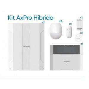 Kit Alarma AxPro Hibrido DS-PHA64-Kit-WB Hikvision