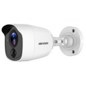 CAMARA TVI 2MP C/SENSOR PIR Y LUZ DS-2CE11D0T-PIRLPO (2.8mm) Hikvision