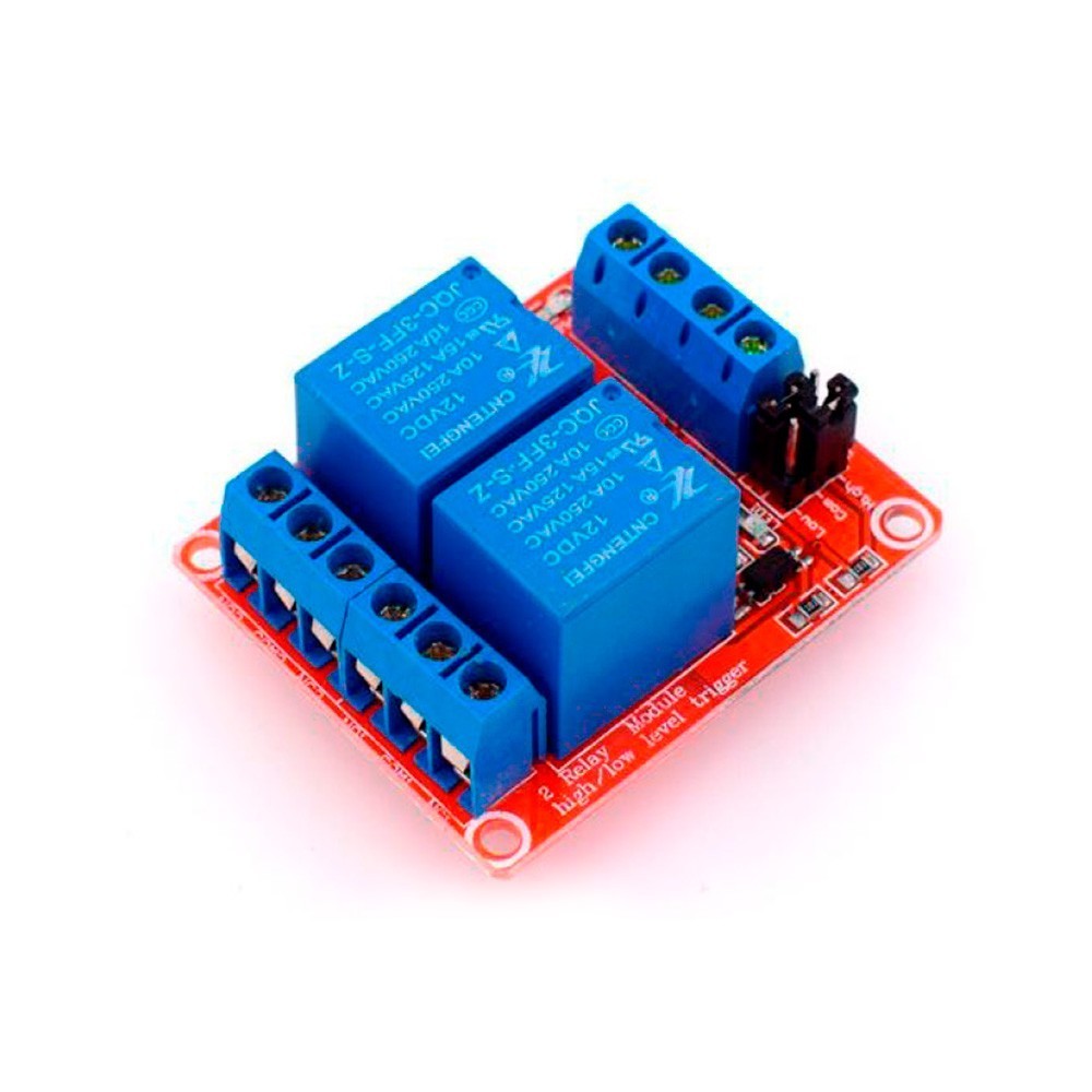 Modulo Rele 2 salidas 12 Vdc ATC