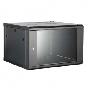 Gabinete Mural Armable 4Ux450 Negro ATC