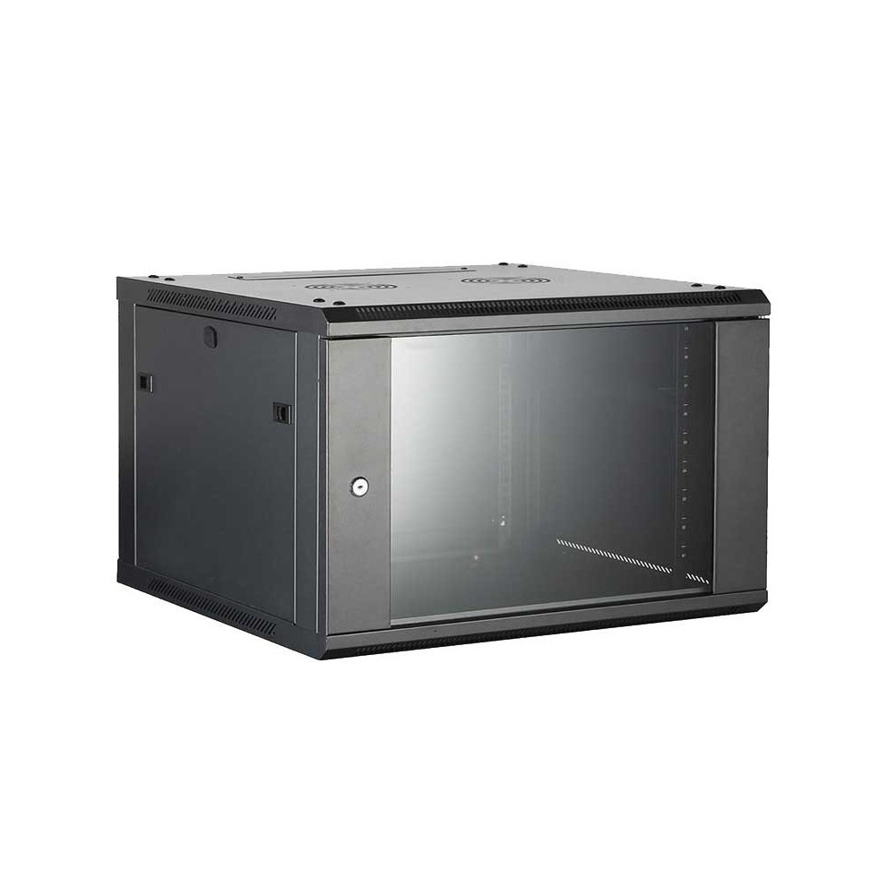 Gabinete Mural Armable 12Ux600 Negro ATC Gabinete Mural Armable 12Ux600 Negro ATC