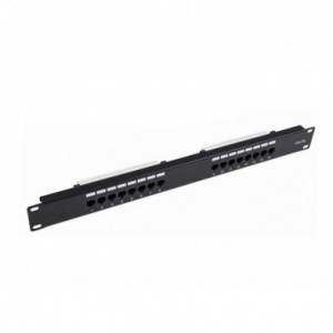 Patch Panel Cat6 19"1U 12p Krone&110 IDC Dual ATC