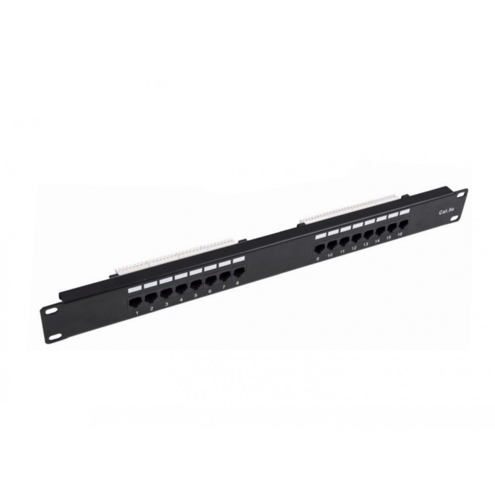 Patch Panel Cat5e 19"1U 12p Krone&110 IDC Dual ATC