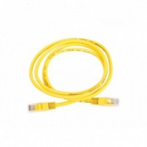 Patch Cord Cat6 26AWG 1m Cobre LSZH Amarillo ATC