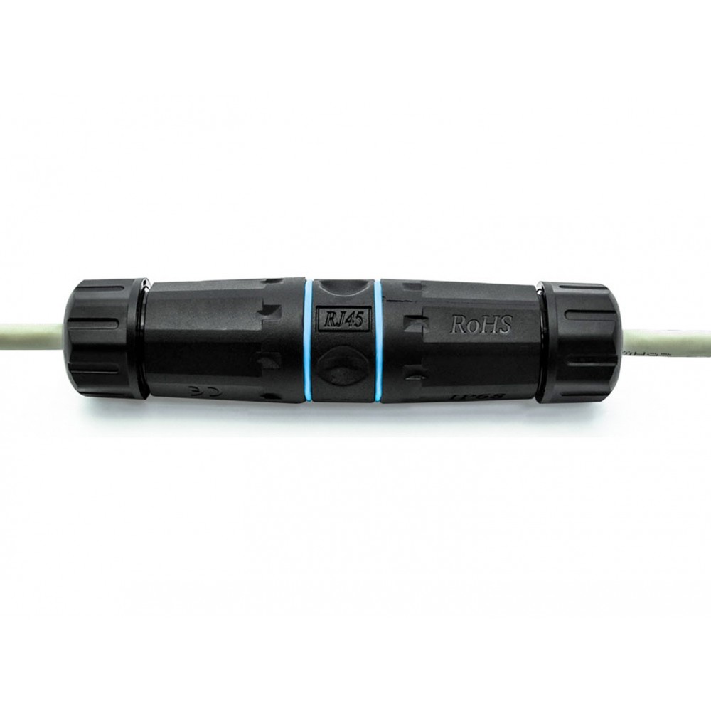 Acoplador RJ45 Cat6 de Exterior a prueba de agua ATC