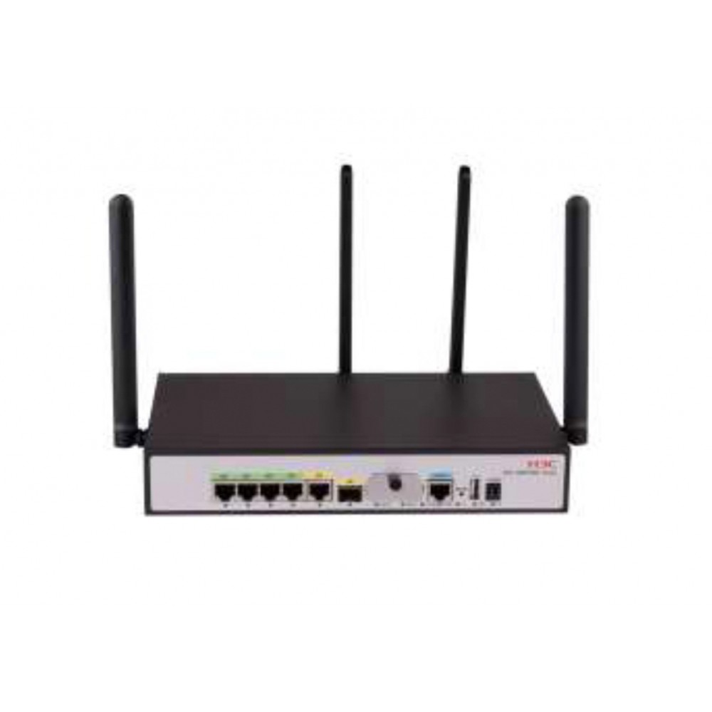 H3C ROUTER WAN 1GE+1SFP, 2XSIM 4G LTE LAN 4GE + WIFI RT-MSR1104S-W-CAT6 H3C ROUTER WAN 1GE+1SFP, 2XSIM 4G LTE LAN 4GE + WIFI RT-MSR1104S-W-CAT6