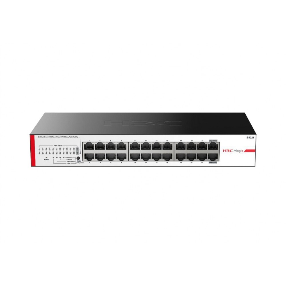H3C SWITCH SOHO MAGIC 24 GE BS224-EU H3C SWITCH SOHO MAGIC 24 GE BS224-EU
