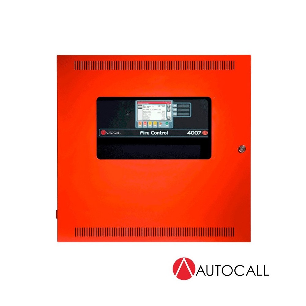 Panel de incendio 4007 ES FACP, IDNAC, RED A007-9201 Autocall