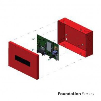 Modulo IP GATEWAY EXT ENCLOSURE,RED Foundation