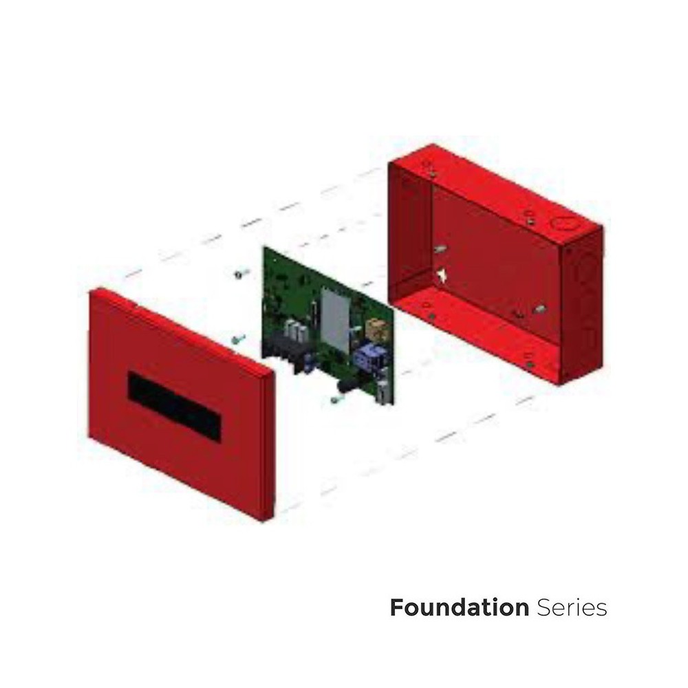 Modulo IP GATEWAY EXT ENCLOSURE,RED Foundation Modulo IP GATEWAY EXT ENCLOSURE,RED Foundation