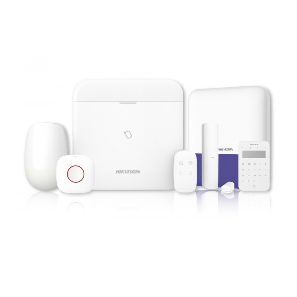 Kit Alarma AXpro 48 Zonas WiFi Azul Emprende Hikvision