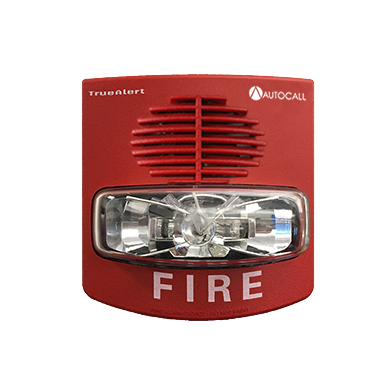 Sirena A/V M-C NON-ADDRESS, RED, WALL Fundation