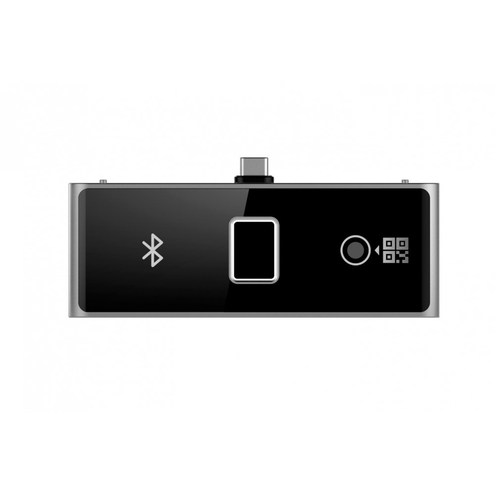 Módulo lector de huellas, bluetooth y código QR DS-KAB673-FBQR Hikvision Módulo lector de huellas, bluetooth y código QR DS-KAB673-FBQR Hikvision