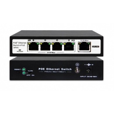 Switch 4FE PoE + 1FE FS-S1004EP-E Folksafe