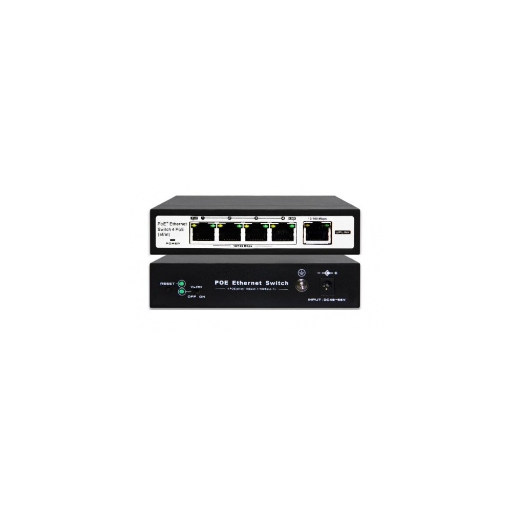 Switch 4FE PoE + 1FE FS-S1004EP-E Folksafe Switch 4FE PoE + 1FE FS-S1004EP-E Folksafe
