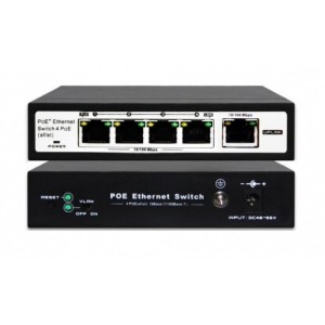 Switch 4FE PoE + 1FE FS-S1004EP-E Folksafe