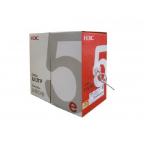 H3C CABLE UTP CAT5e 24 AWG GRIS UL CM X 305 MT