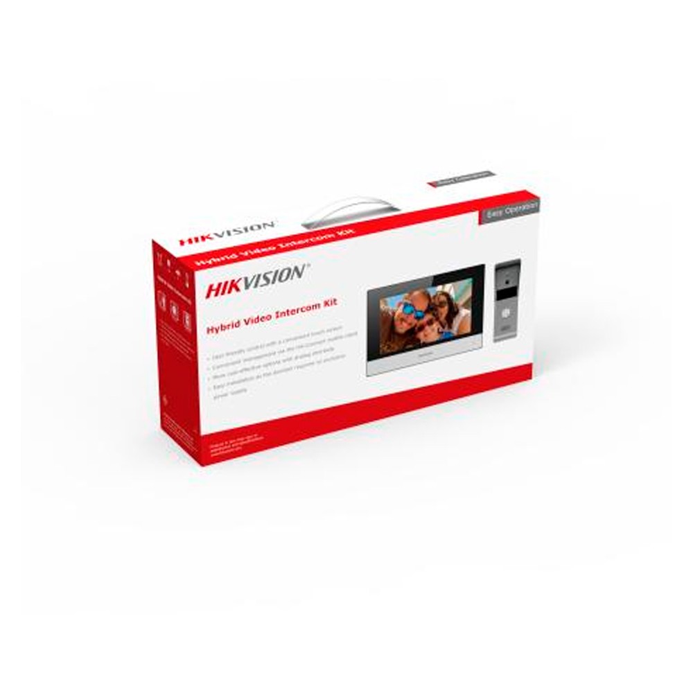 Kit Video Intercomunicador Hibrido DS-KIS303-P Hikvision Kit Video Intercomunicador Hibrido DS-KIS303-P Hikvision