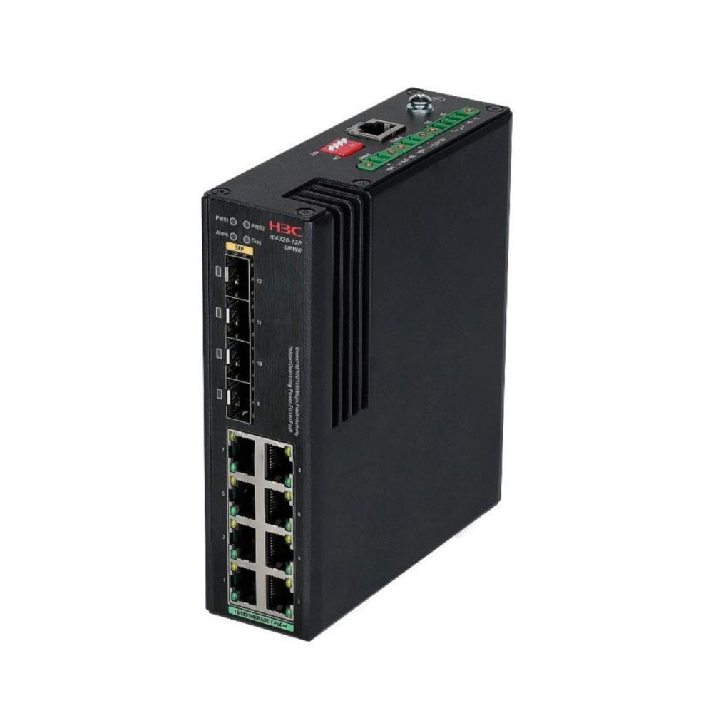 H3C Router 8FE PoE+ + 4 SFP IE4320-12P-UPWR H3C Router 8FE PoE+ + 4 SFP IE4320-12P-UPWR