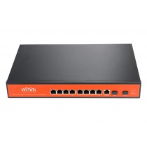 Switch 8GE PoE, Port 1-8 configurable + 2SFP (capacidad solar y baterias) administrable WI-PMS310GF-UPS+