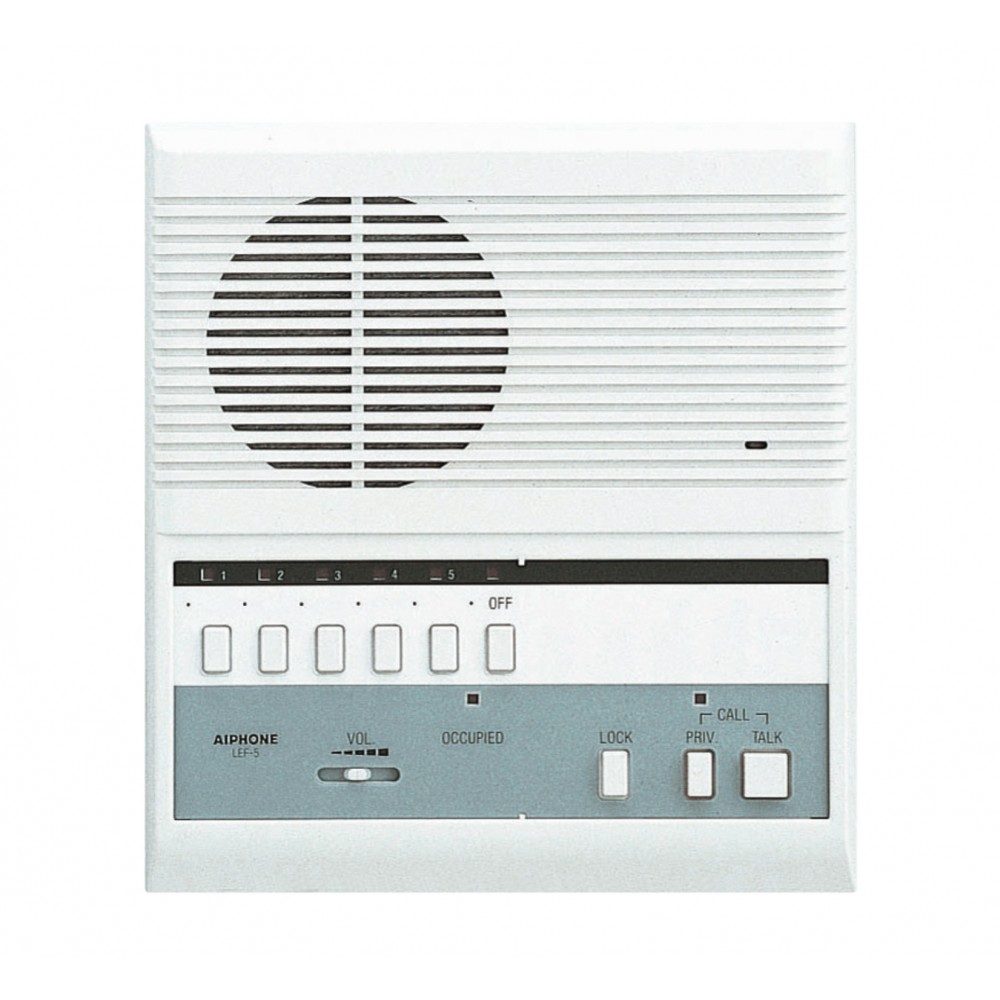 Estacion Maestra con memoria 5 Botones LEF/5 AIPHONE Estacion Maestra con memoria 5 Botones LEF/5 AIPHONE