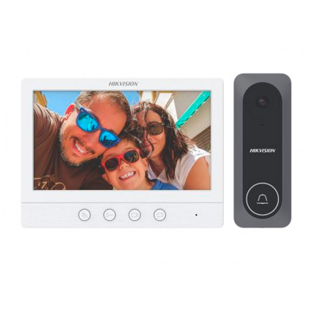Kit Video Portero Analogo HD 4 Hilos DS-KIS212 Hikvision Kit Video Portero Analogo HD 4 Hilos DS-KIS212 Hikvision
