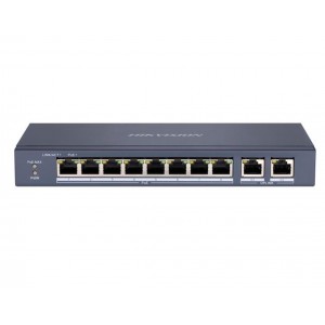 Switch 8FE PoE + 2GE DS-3E0310P-E/M Hikvision
