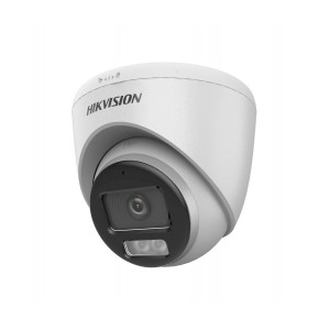 Turret TVI 2MP ColorVu Dual Light 40M Audio DS-2CE72DF0T-LFS 2.8mm Hikvision