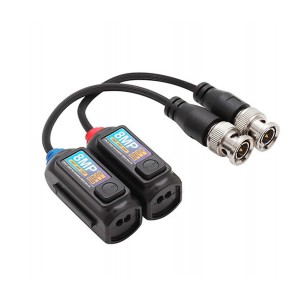 Set Balun 8MP 4K HDCVI/TVI/AHD/Analogo 1Ch Pequeño Lumibox